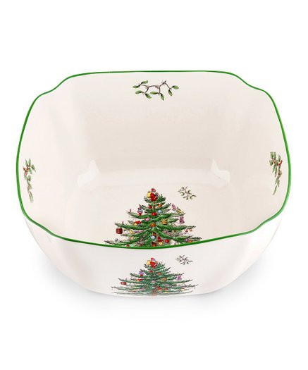 Spode Christmas Tree Square Bowl | Best Price and Reviews | Zulily | Zulily