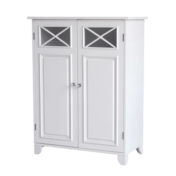 Roberts 26" W x 34" H x 13" D Free-Standing Bathroom Cabinet | Wayfair North America