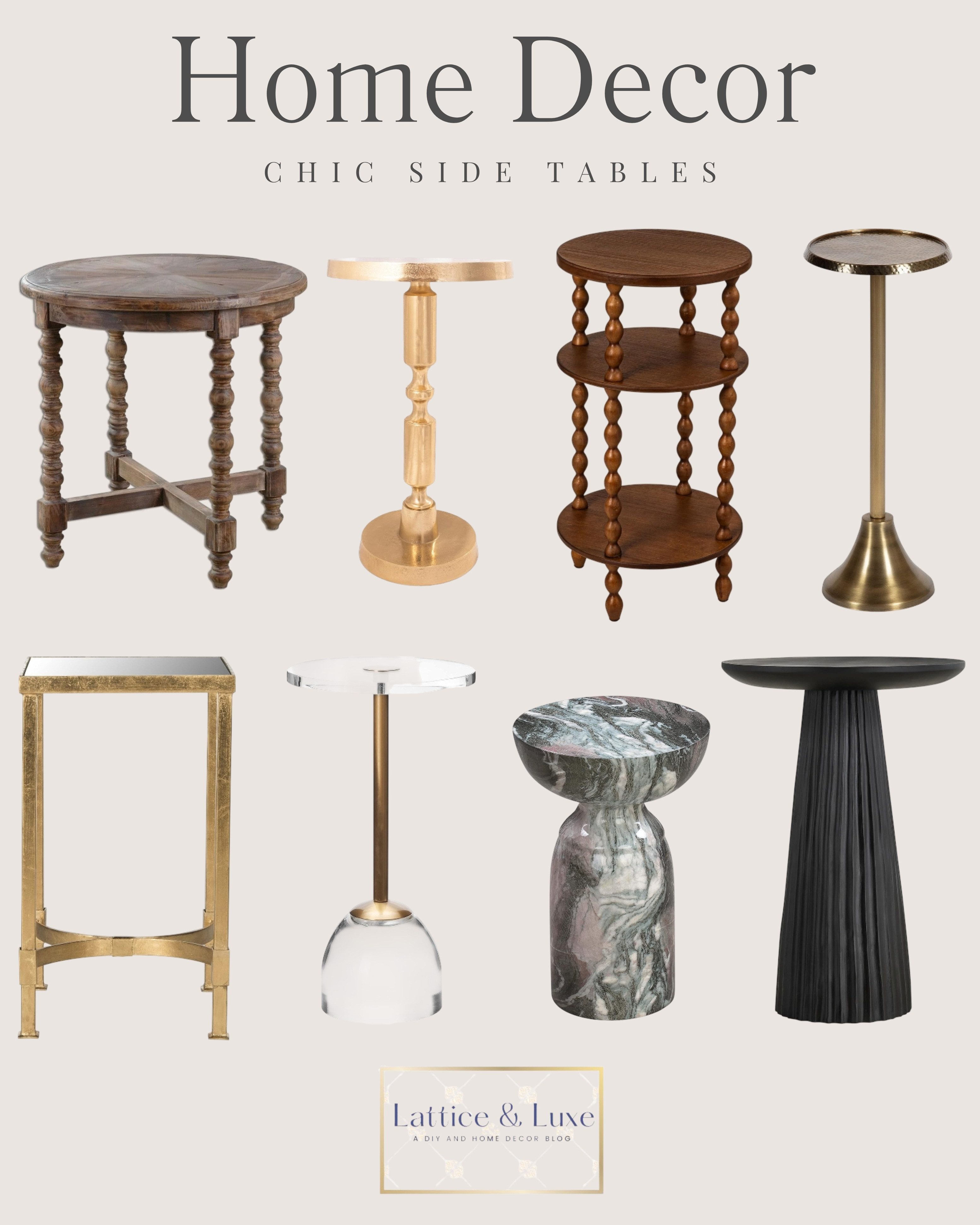 Elevate your living space with these chic side tables. Functional yet stylish, these pieces add a modern touch to any room and are perfect for displaying your favorite decor. Tap to shop my top side table picks! #HomeDecor #InteriorStyle #SideTables 

 #LTKdayinmylife #LTKHome #LTKSaleAlert