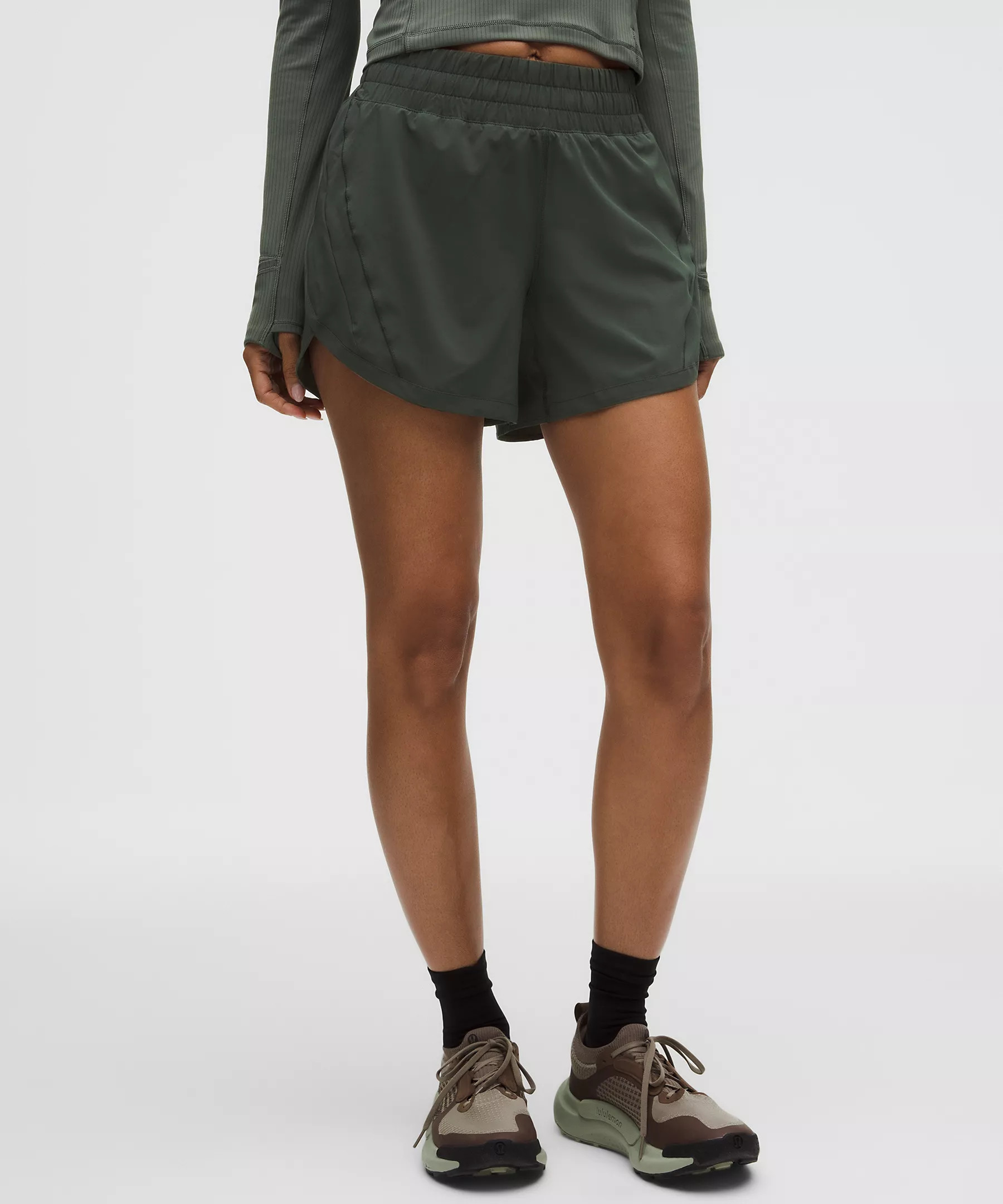 Track That High-Rise Lined Short 5" | Lululemon (US)