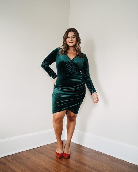Holiday dress inspo! Wearing size 16Plus Use code CARALYN10 at checkout with Spanx. 

#LTKHoliday #LTKparties #LTKplussize