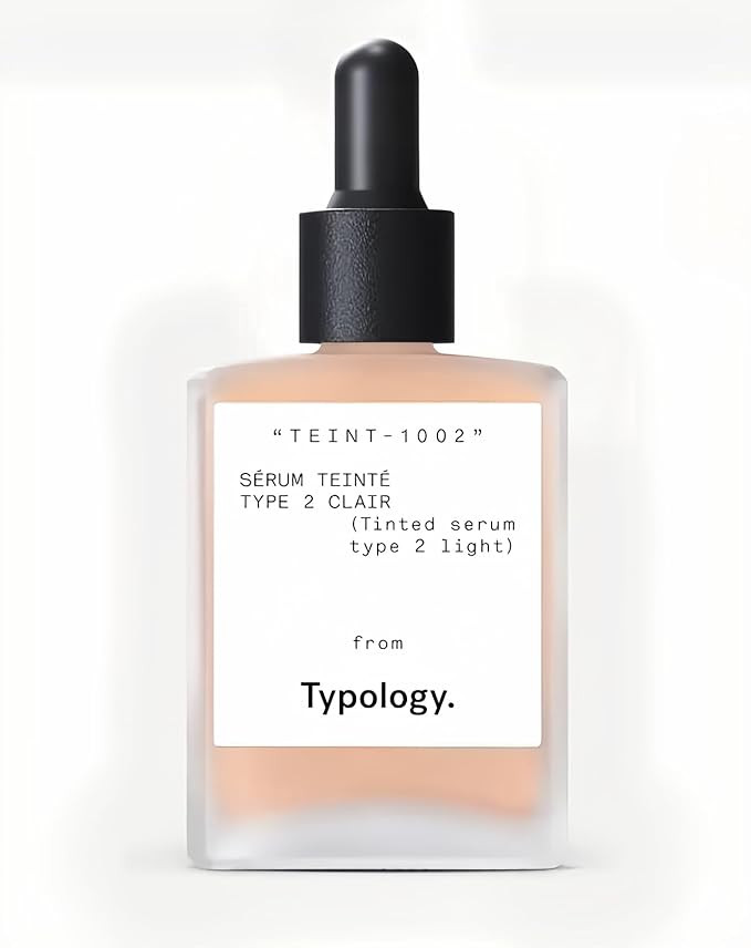 Typology Tinted Serum with Vitamin C, Squalane & Aloe Vera - Type 2 / Light | Amazon (US)