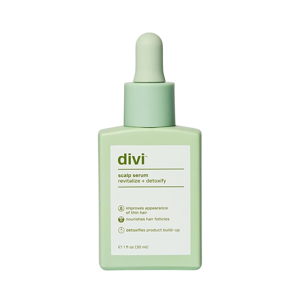 Divi Scalp Serum for Thinning Hair Clinically Tested, Non-Greasy Formula with Amino Acids, Caffei... | Amazon (US)