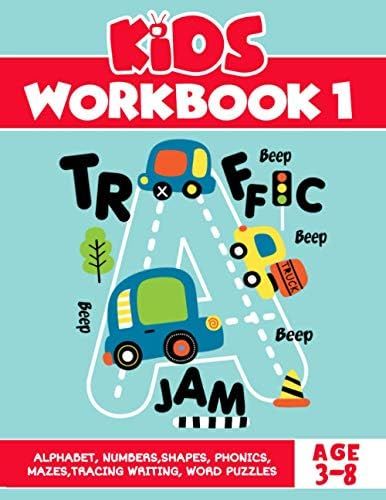 Kids Workbook 1: PRESCHOOL WORKBOOKS AGE 4, KIDS WORKBOOKS PRESCHOOL, EDUCATIONAL BOOKS, EDUCATIONAL | Amazon (US)