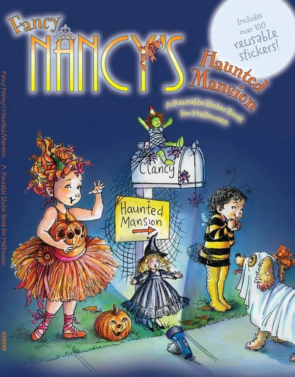 Fancy Nancy's Haunted Mansion: A Reusable Sticker Book for Halloween by Jane OConnor (Paperback), Children's Books, English - Walmart.com | Walmart (US)
