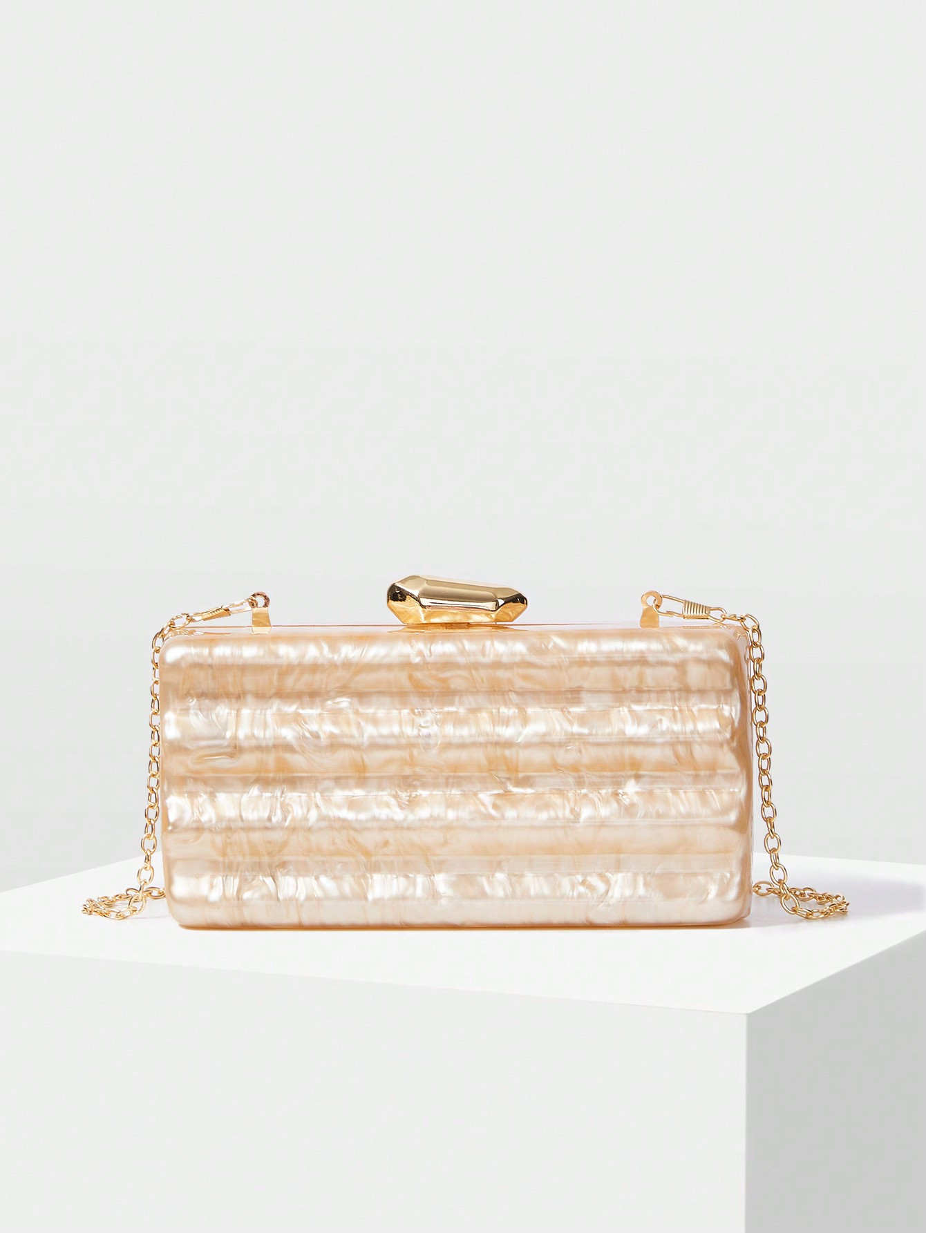 MOTF PREMIUM WOMEN'S ACRYLIC CLUTCH EVENING BAG | SHEIN