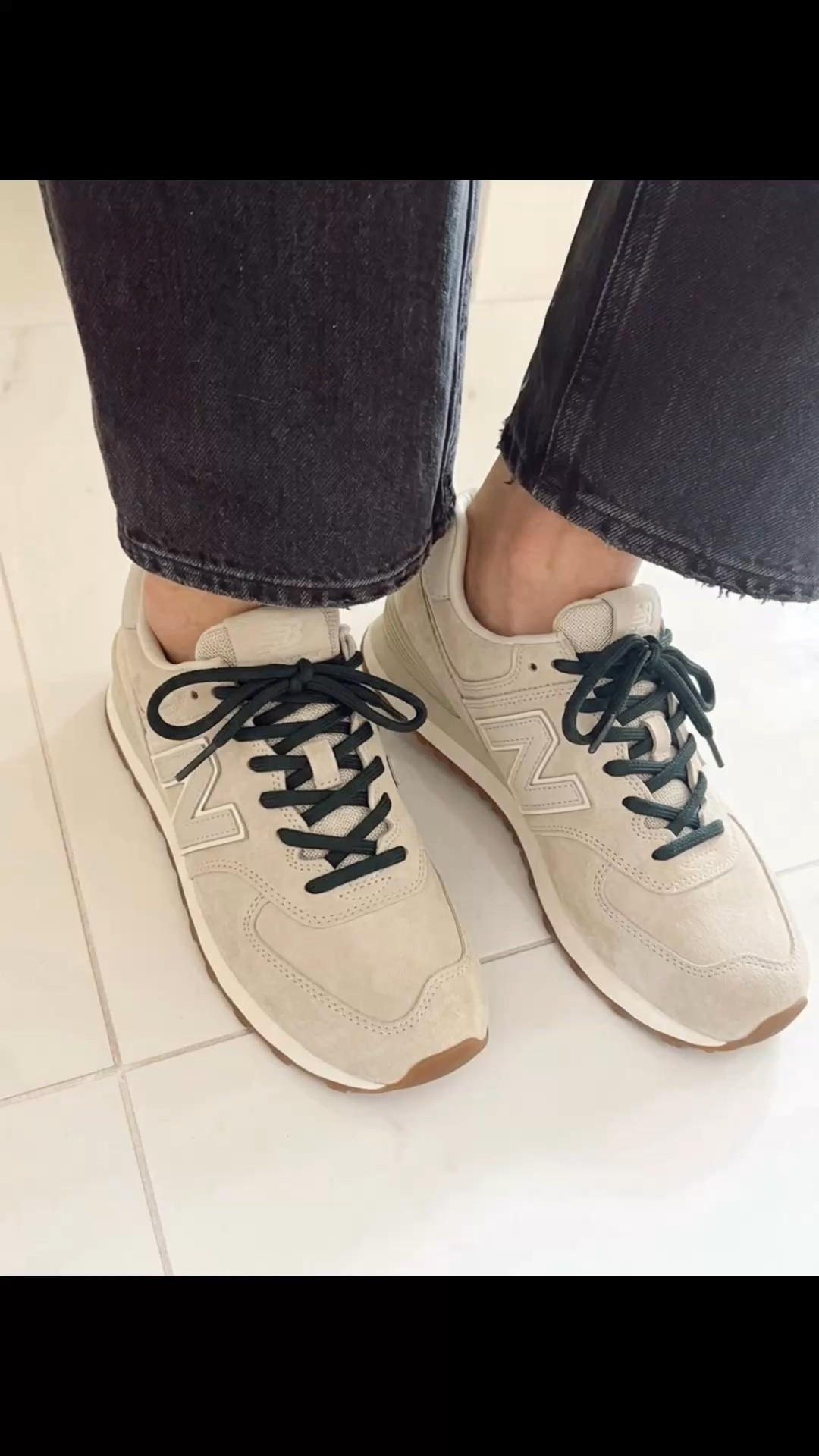 New balance sneakers on the anniversary sale