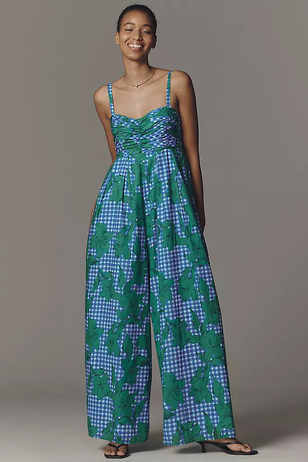 Hutch Chaney Sleeveless Wide-Leg Jumpsuit | Anthropologie (US)
