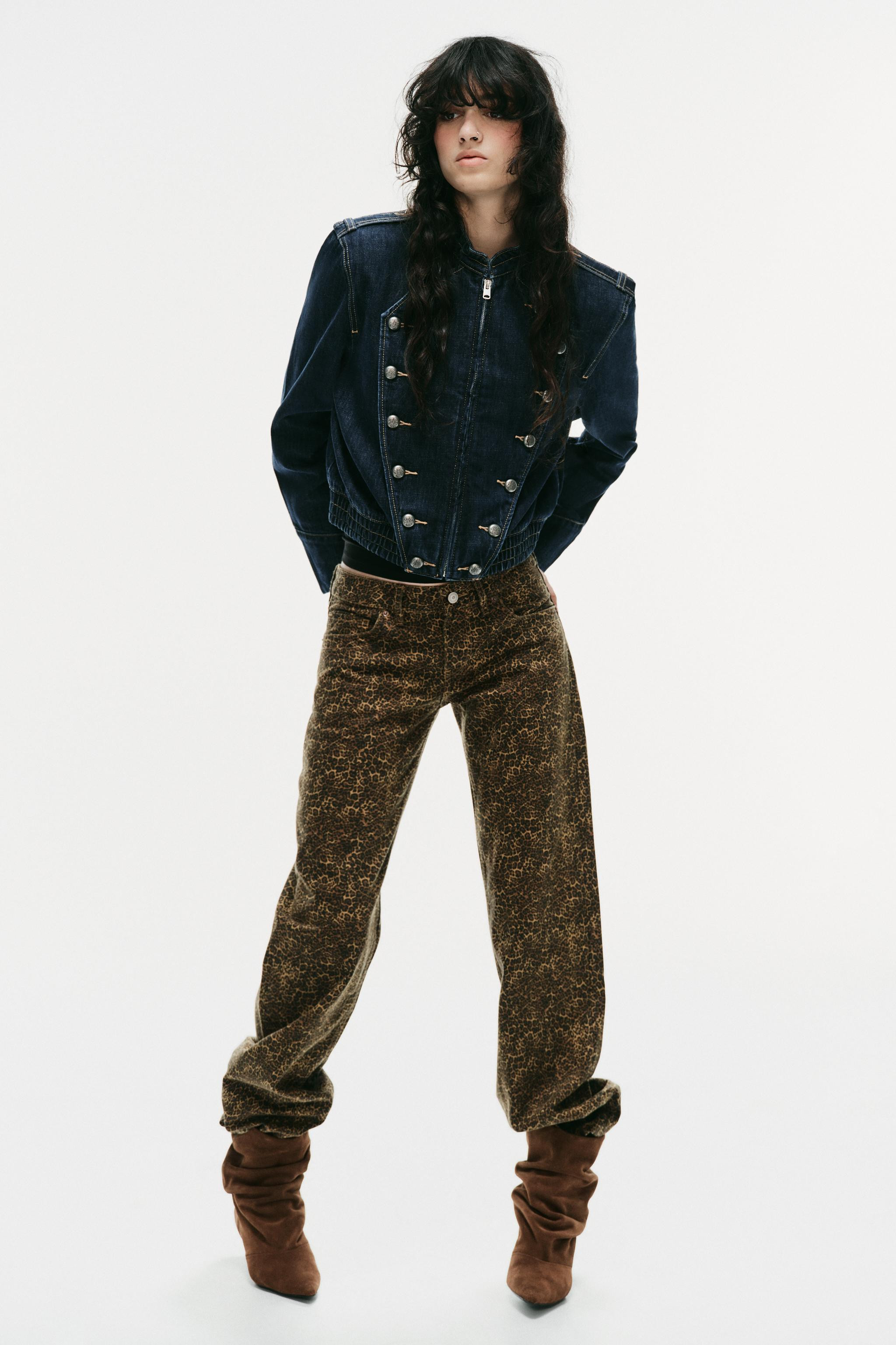 TRF BUTTON DENIM JACKET | Zara US