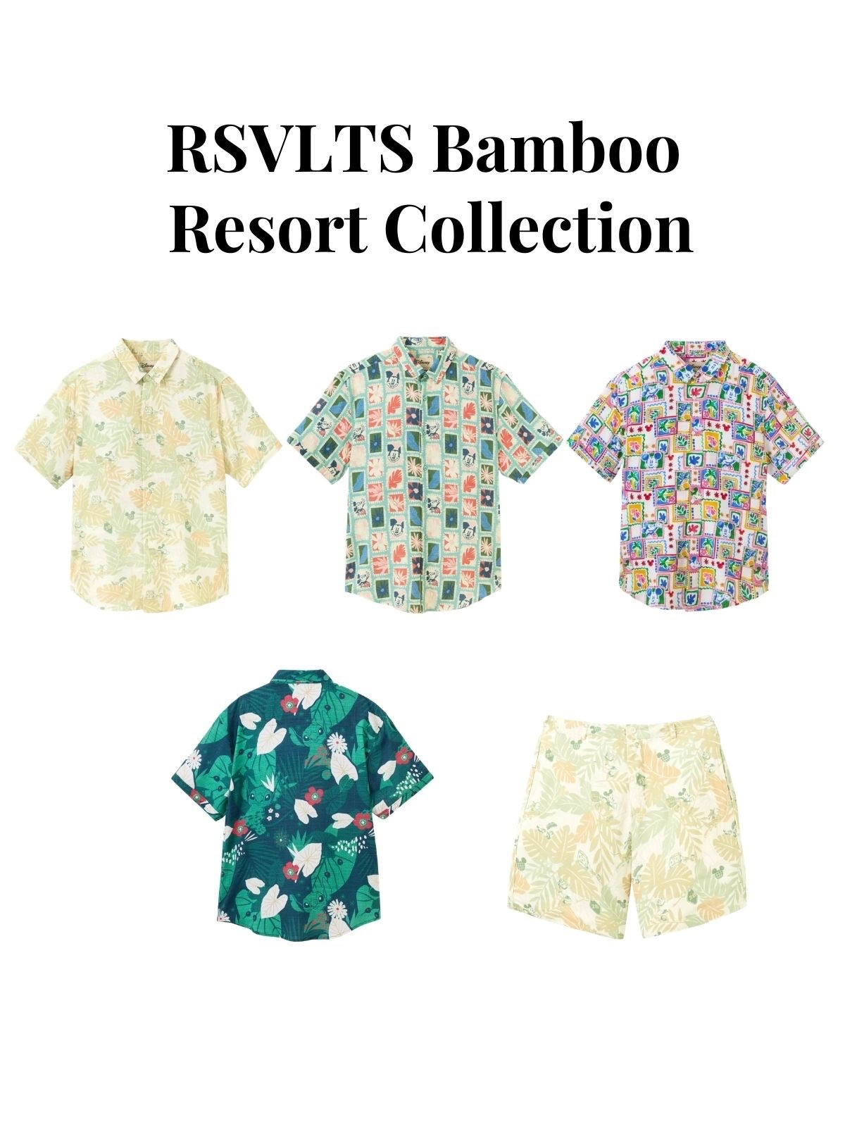 New Bamboo Resort collection from RSVLTS at Disney Store

#LTKTravel