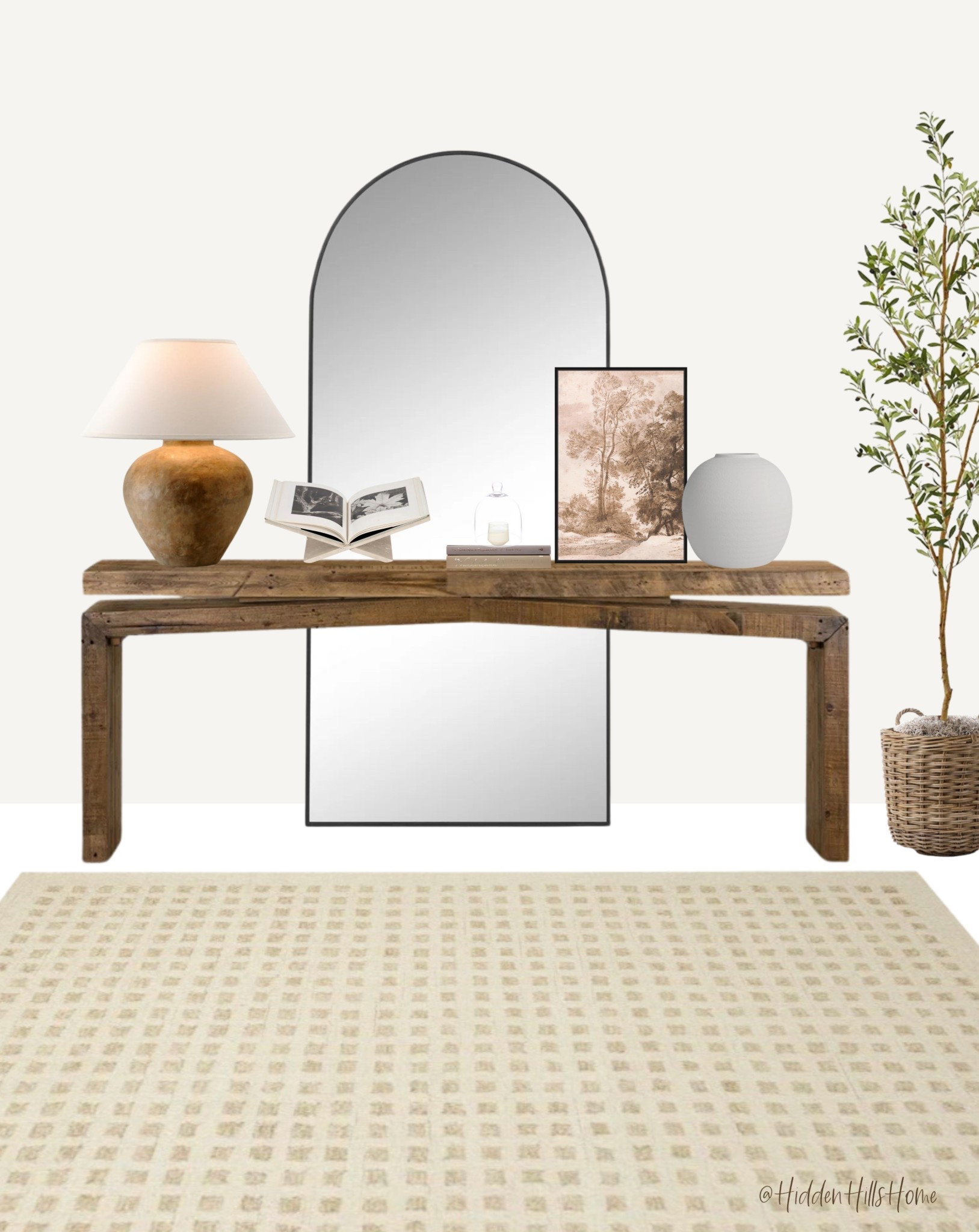 The console table of my dreams from @Wayfair! 😍 I’ve had my eye on this entryway table for so long, and when we moved into our new home, I finally had the perfect spot for it! It’s truly stunning & comes in multiple colors and sizes! I have the Sierra Rustic Natural Color in the 78” option! #WayfairPartner #wayfair 

#LTKSaleAlert #LTKHome #LTKStyleTip