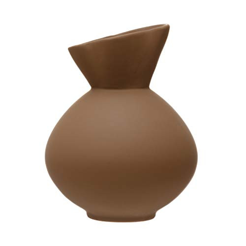 Bloomingville Stoneware Latex Glaze, Brown Vase | Amazon (US)