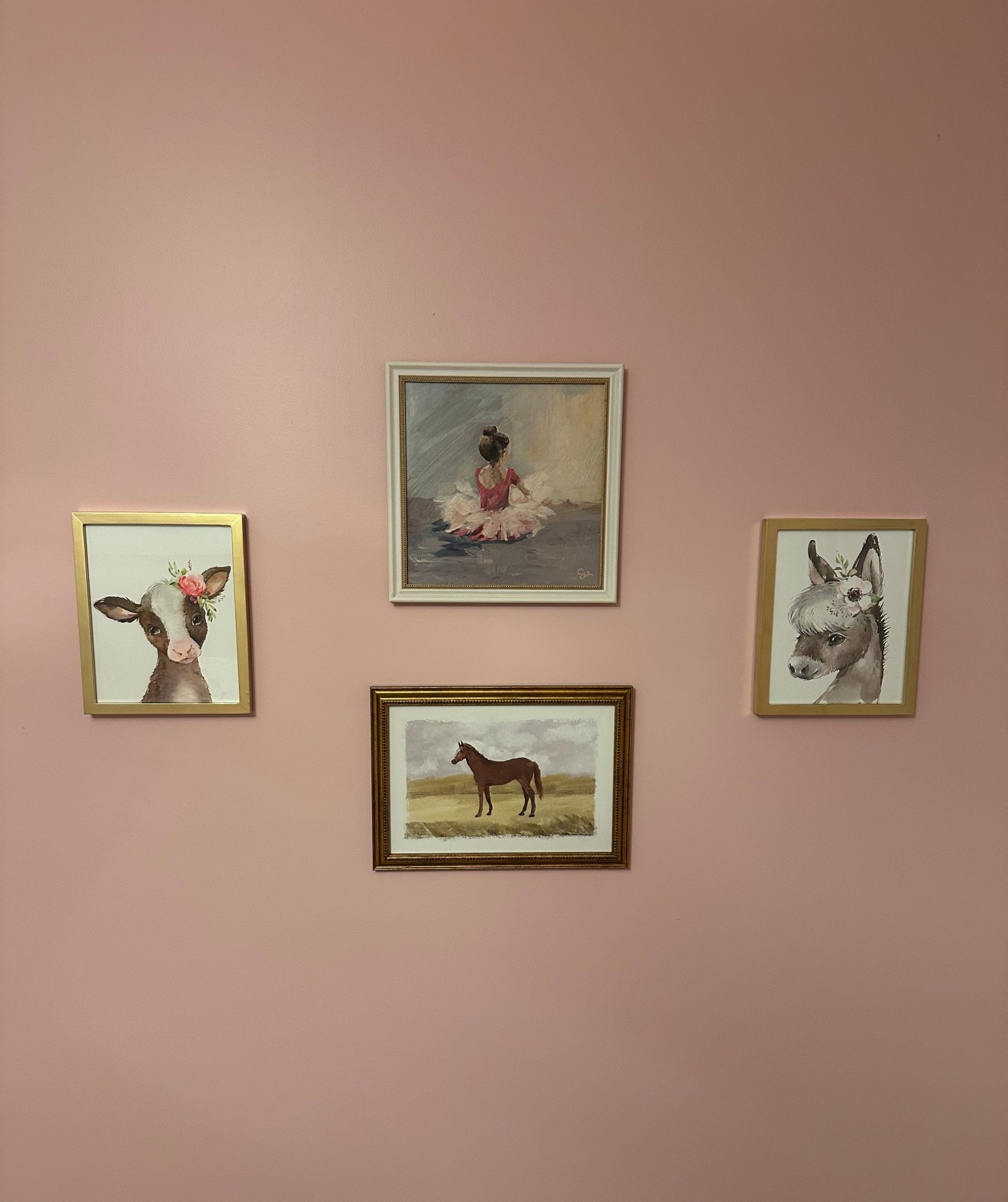 Big girl room glow-up 💕🐎✨ this gallery wall is giving dreamy, playful, and totally her — linking all the cutest prints to recreate the look!
#ltkhome #ltkdecor #girlsroomdecor #gallerywall #kidsroominspo #playroomdecor #roommakeover #homedecorideas #biggirlroom #horsegirl #ballerinavibes #kidsroomstyle #momlife #homeinspo

#LTKSaleAlert #LTKKids #LTKHome