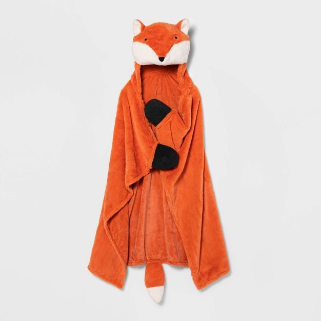 Fox Hooded Blanket - Pillowfort&#8482; | Target