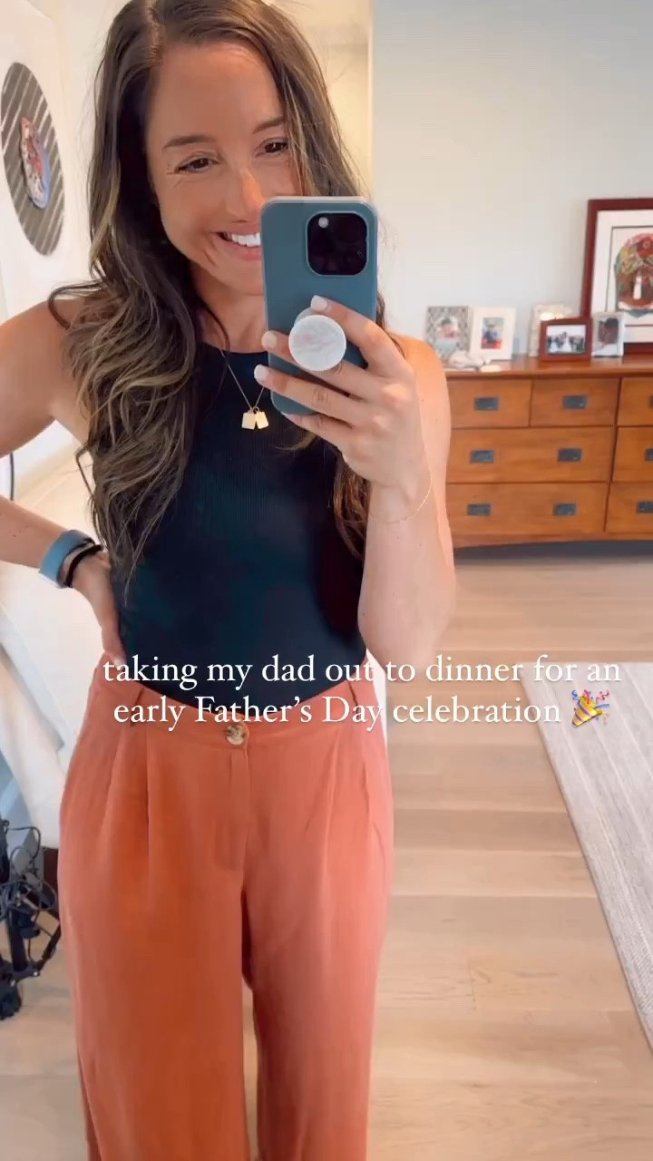 A little Father’s Day celebration with my dad! We went to dinner last night and had the best time! 

I wore this black compression high neck sleeveless bodysuit from express. It’s super flattering and provides just the right amount of support to hold everything in place! I paired it with these wide legged linen vici pants! These pants are super flattering, lightweight and comfy! I’m wearing a small in both! 


Day date outfit, dinner date outfit, summer outfit, summer outfit 2023, vacation outfit, what to wear on vacation, bodysuit, black bodysuit, sleeveless bodysuit, express bodysuit, high neck bodysuit, compression bodysuit, smoothing bodysuit, spandex bodysuit, express, vici, vici pants, vici bottoms, vici attire, wide leg pants, wide leg bottoms, linen pants, beach outfits, summer night outfit, ootd, summer ootd

#LTKunder50 #LTKSeasonal #LTKstyletip