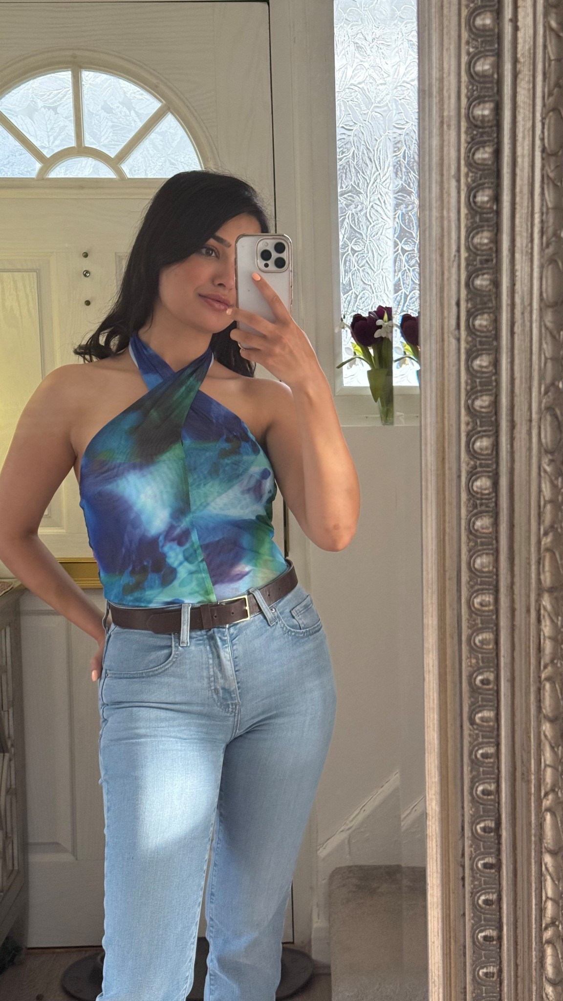Printed mesh cross neck bodysuit, perfect for the summer💙

Karen Millen | bodysuit 

#LTKpetite #LTKuk #LTKsummer