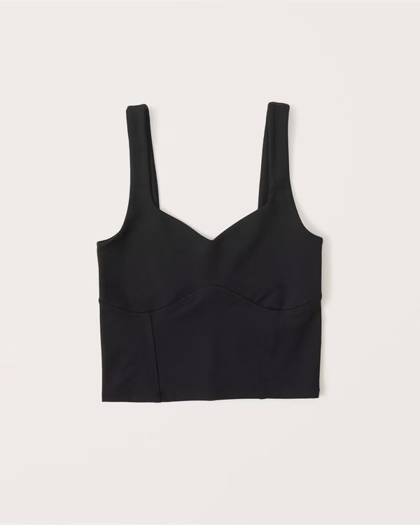 Women's Double-Layered Seamless Fabric Corset Tank | Women's Clearance | Abercrombie.com | Abercrombie & Fitch (US)