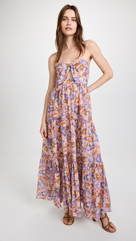 Violet Tie Midi Dress | Shopbop