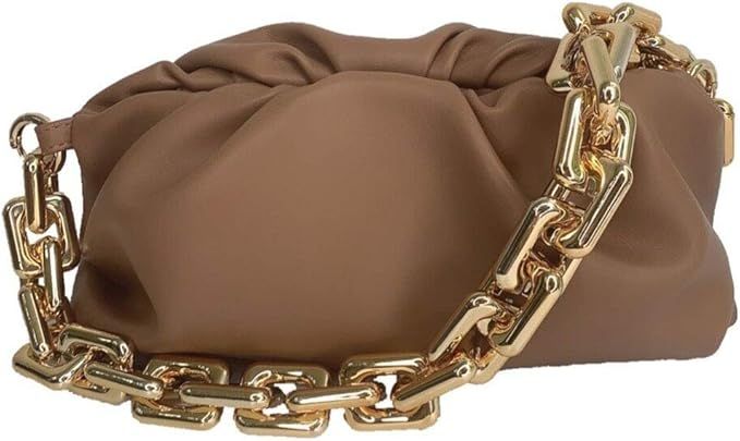 alilove Cloud Bag Dumpling Shoulder Bag Chunky Chain Pouch Bag | Amazon (US)