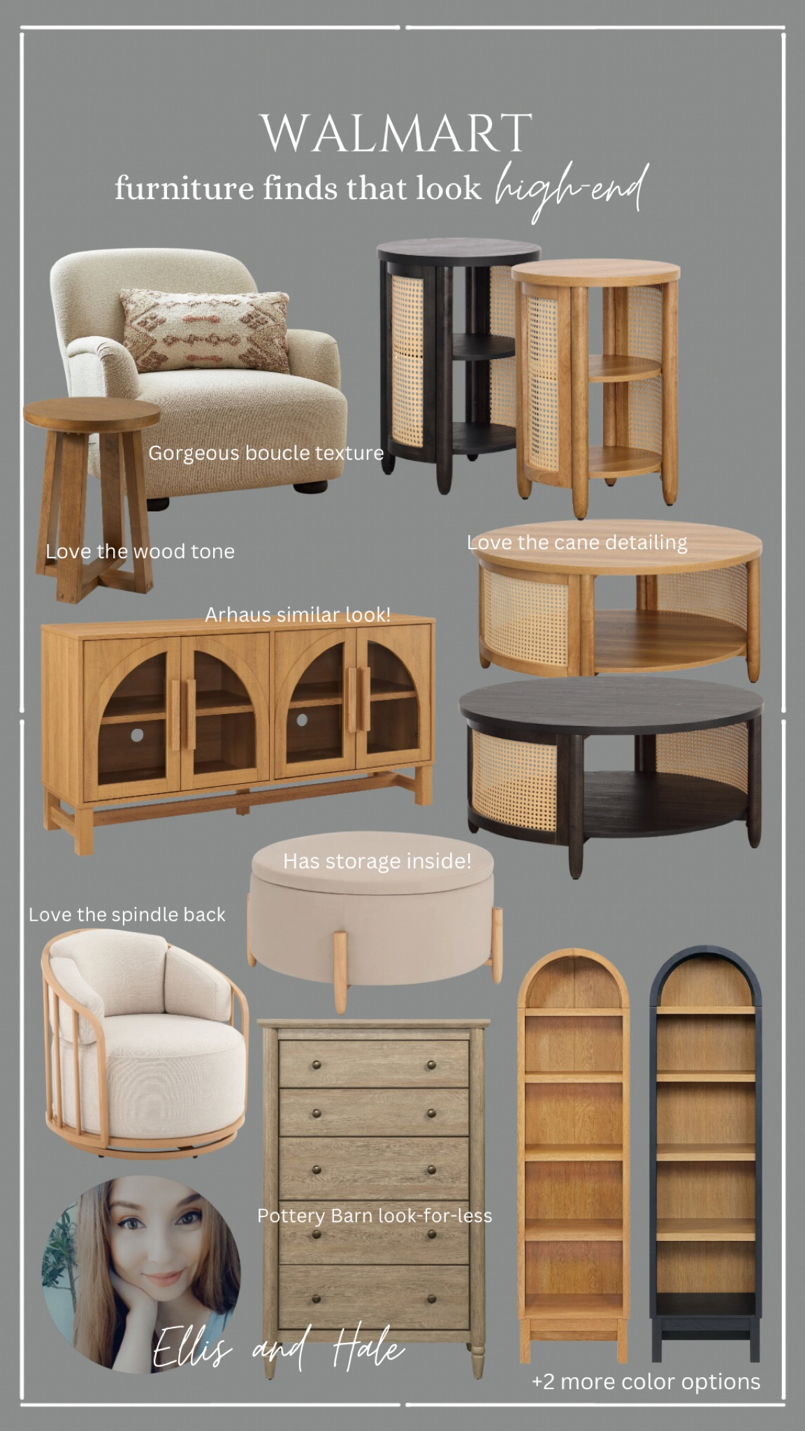 These gorgeous Walmart pieces are so affordable and are amazing look-for-less of high end brands!

Walmart furniture, affordable furniture, furniture dupe, pottery barn look furniture, pottery barn dupe, arhaus dupe, designer look furniture 



#LTKSaleAlert #LTKHome #LTKFamily