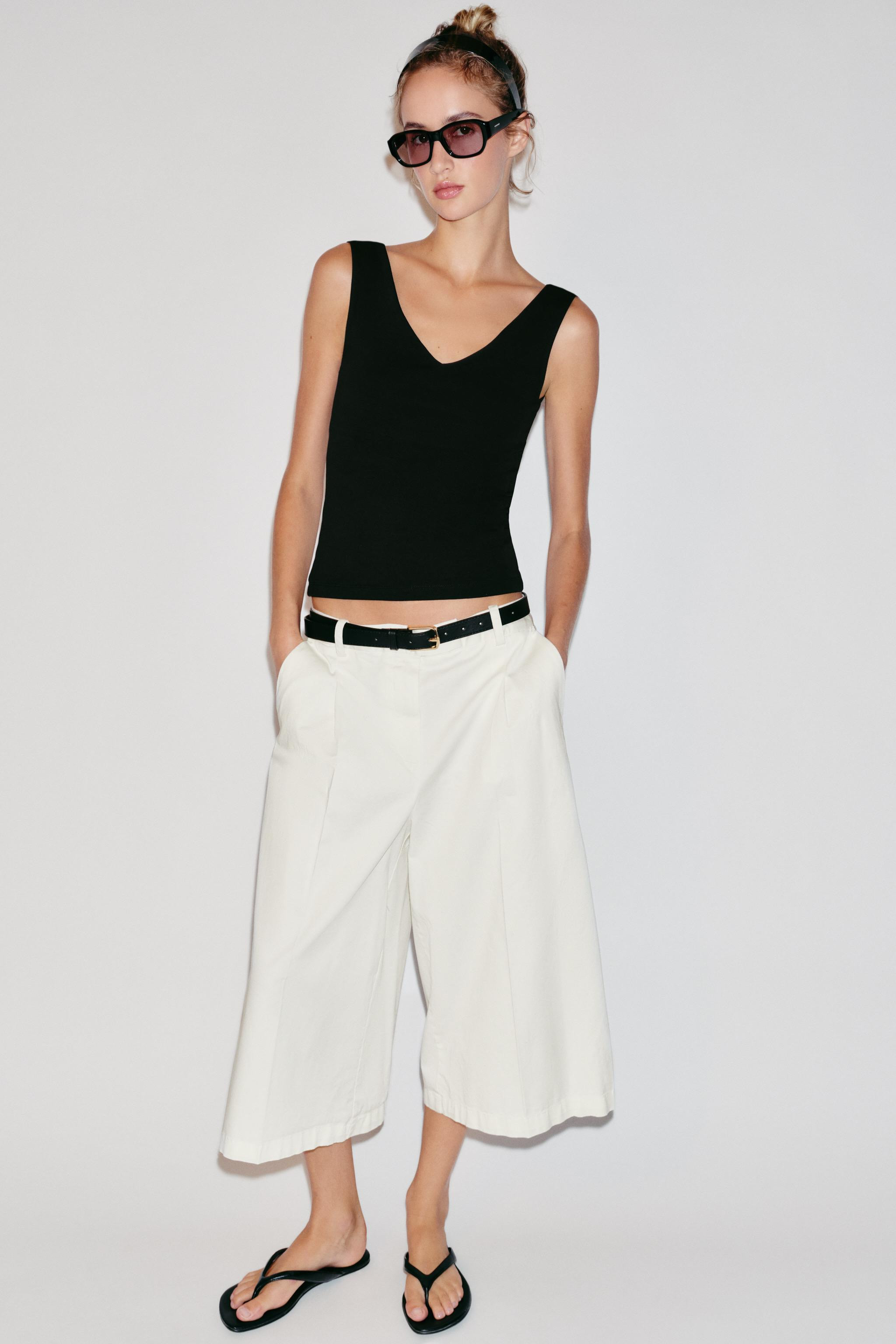 SLEEVELESS T-SHIRT | Zara UK