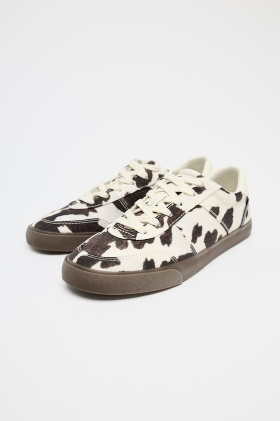 ANIMAL PRINT SNEAKERS | Zara US