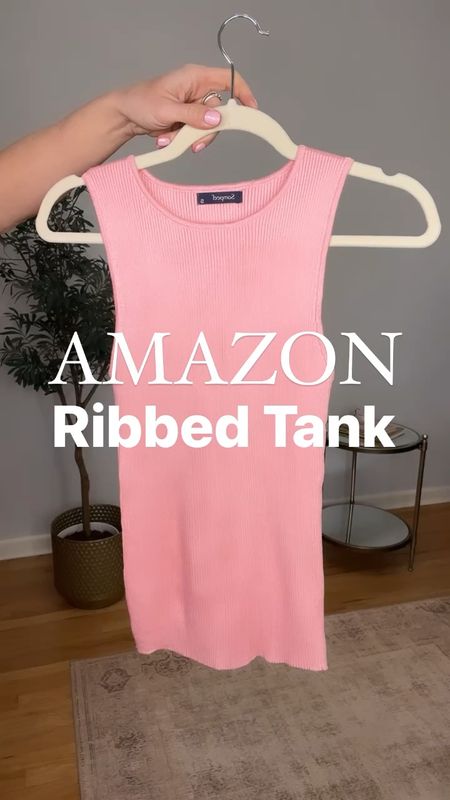 Love this ribbed knit tank top for spring and summer. Available in 14 colors and currently on sale for $17. Looks so good worn by itself or makes the perfect layering piece  

#LTKfindsunder50 #LTKsalealert #LTKstyletip