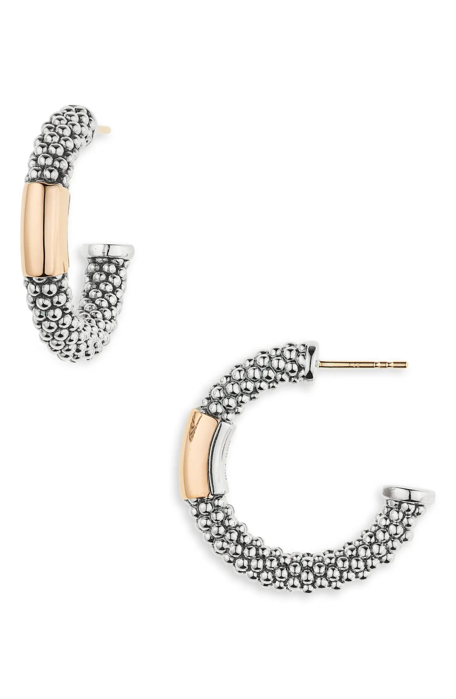 LAGOS High Bar Hoop Earrings | Nordstrom | Nordstrom