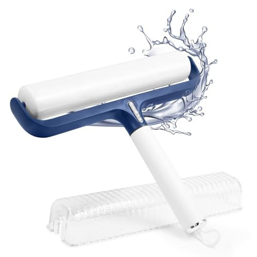 Dayinkes 24cm Reusable Lint Roller Ball, Hangable Lint Roller for Pet Hair, Portable Washable Sticky Rollers with Cover, Hair Sticky Remover for Pet Hair & Lint on Clothes | Amazon (US)