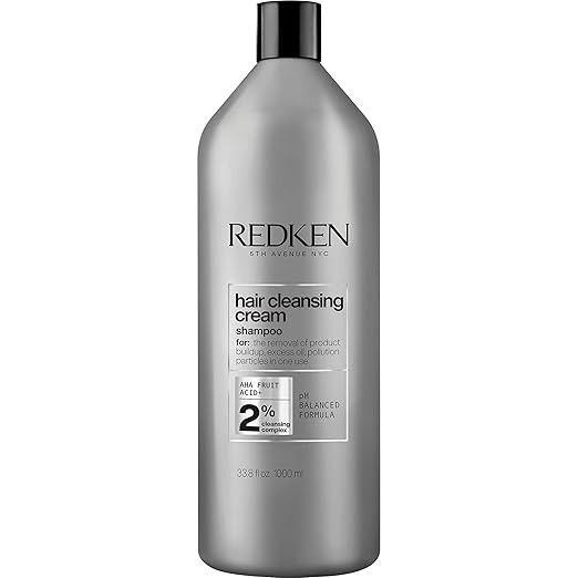 Redken Detox Hair Cleansing Cream Clarifying Shampoo For All Hair Types - Removes Buildup and Str... | Amazon (US)