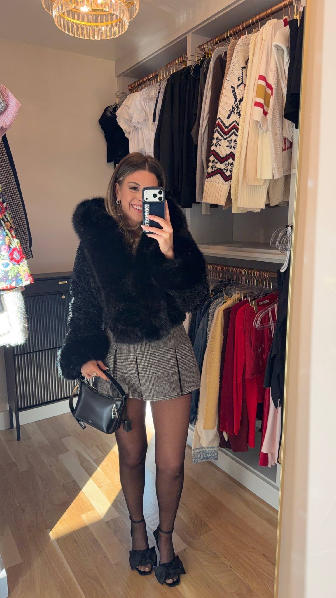 Grey plaid pleated skort styled for winter occasions

Revolve code: tulip

Wearing my usual smalls/2

Winter outfits
Pleated skort
Fur coats
Date night
Winter party

#LTKSeasonal #LTKFindsUnder100 #LTKootd