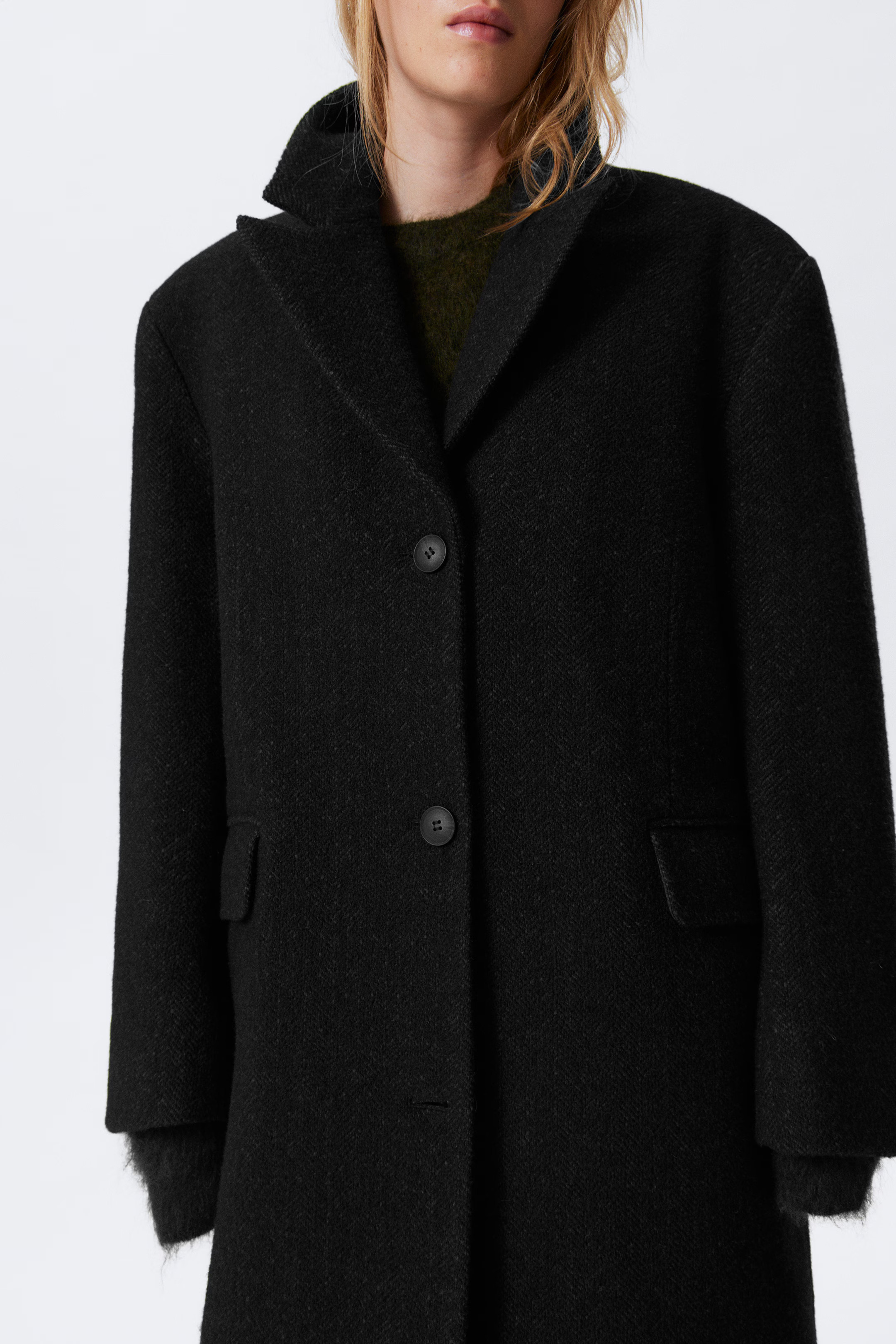 OVERSIZED WOOL-BLEND COAT | H&M (UK, MY, IN, SG, PH, TW, HK)