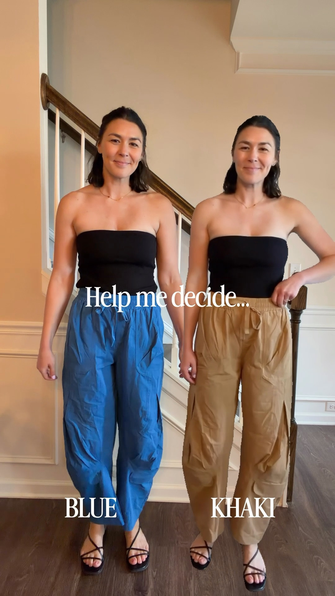 I LOVE this color blue but I’m also leaning towards the khaki just because I think it’ll be better ad a neutral for Fall?? Help me decide which one to keep! Also loving the yellow color on the listing 👀 

Tall girl friendly barrel style non-denim pants! Tons of color options & run tts! Elastic waistband is perfect for postpartum and super comfy! Also pockets for mom life!

#LTKootd #LTKTall #LTKMidsize
