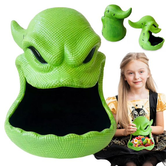 The Nightmare Before Christmas Oogie Boogie Plastic Candy Bowl, Bowl Candle Holder Tableware Deco... | Walmart (US)