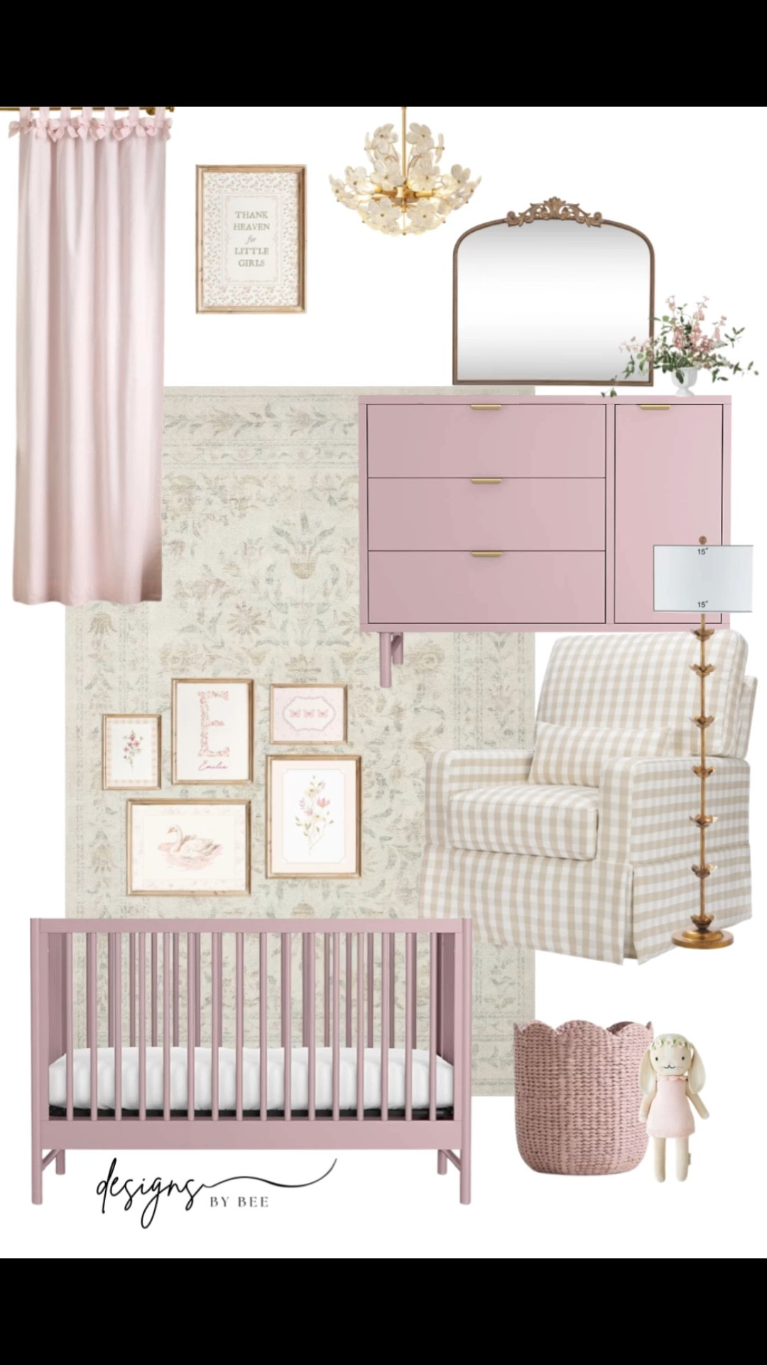 girly baby nursery 

#LTKBaby #LTKBump