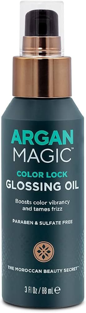 Argan Magic Color Care Hair Glossing Oil | Boosts Shine and Gloss | Controls Frizz and Restores M... | Amazon (US)