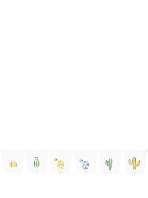 Ichendorf Milano Desert Plant 6pc Glass Set - Farfetch | Farfetch Global