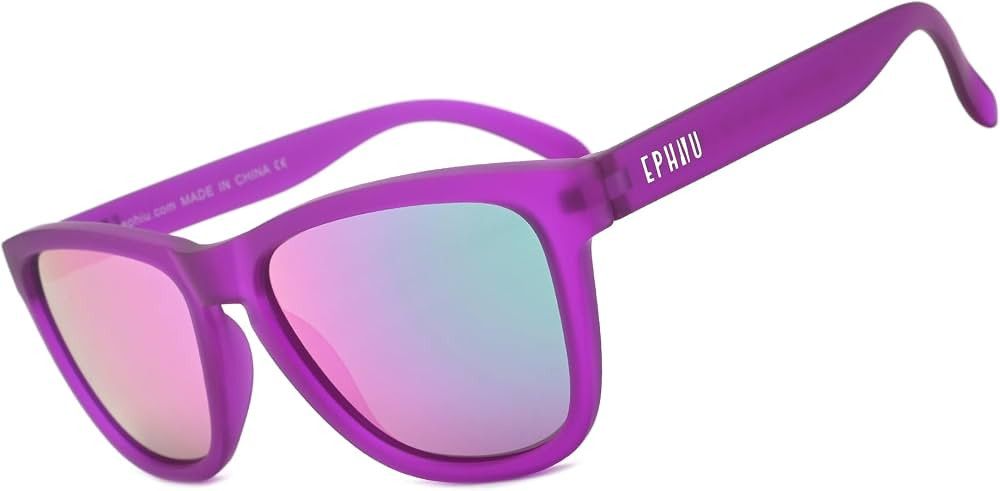 EPHIU Polarized Sports Sunglasses for Men & Women – UV400 No Slip No Bounce Mirror Lenses for R... | Amazon (US)