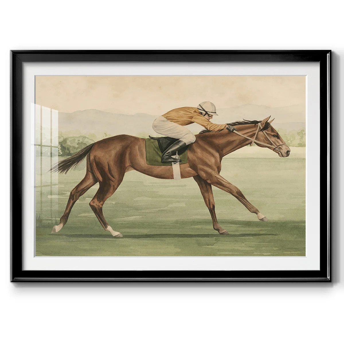 " Vintage Equestrian II " | Wayfair North America