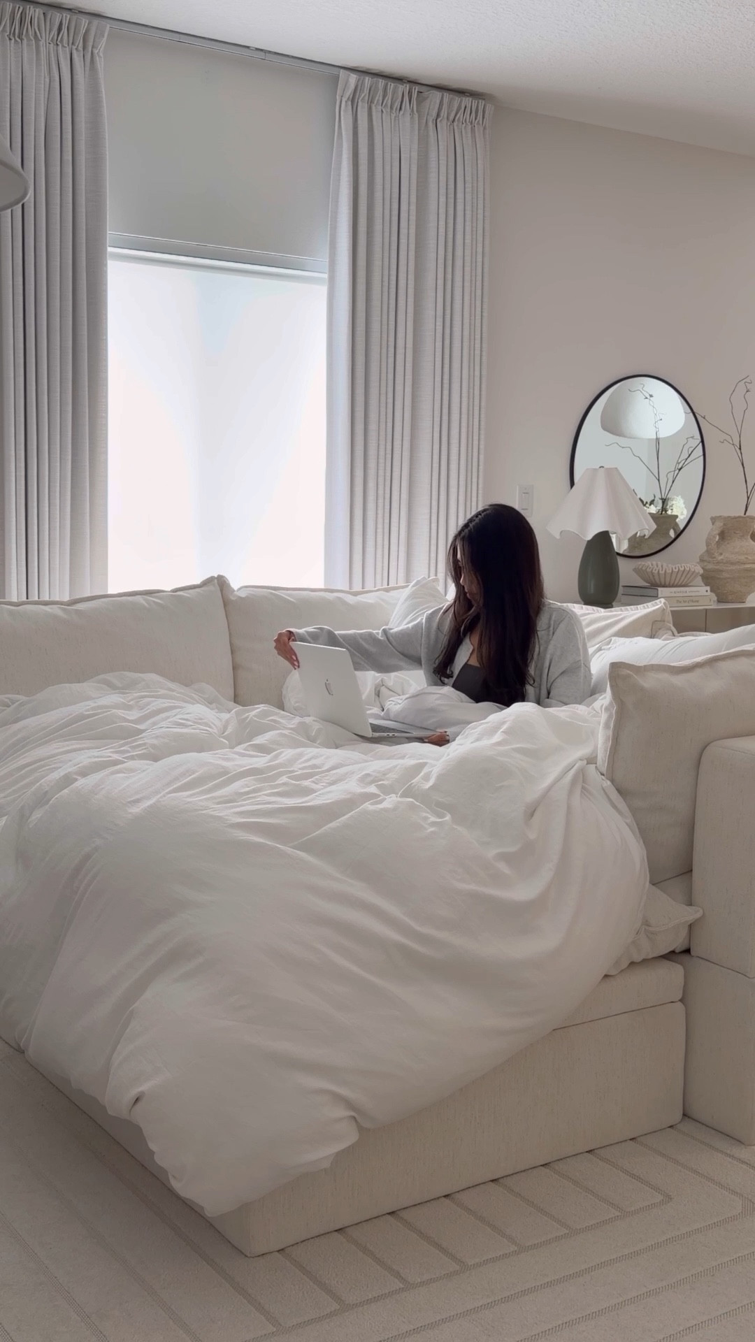 My favorite cloud couch🛋️🧸☁️