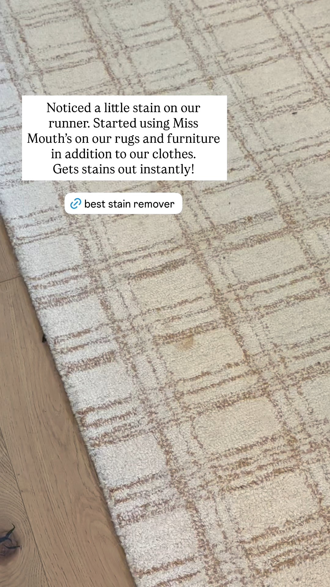 This stain remover gets stains out of clothes, rugs, and furniture instantly! 

#LTKHome