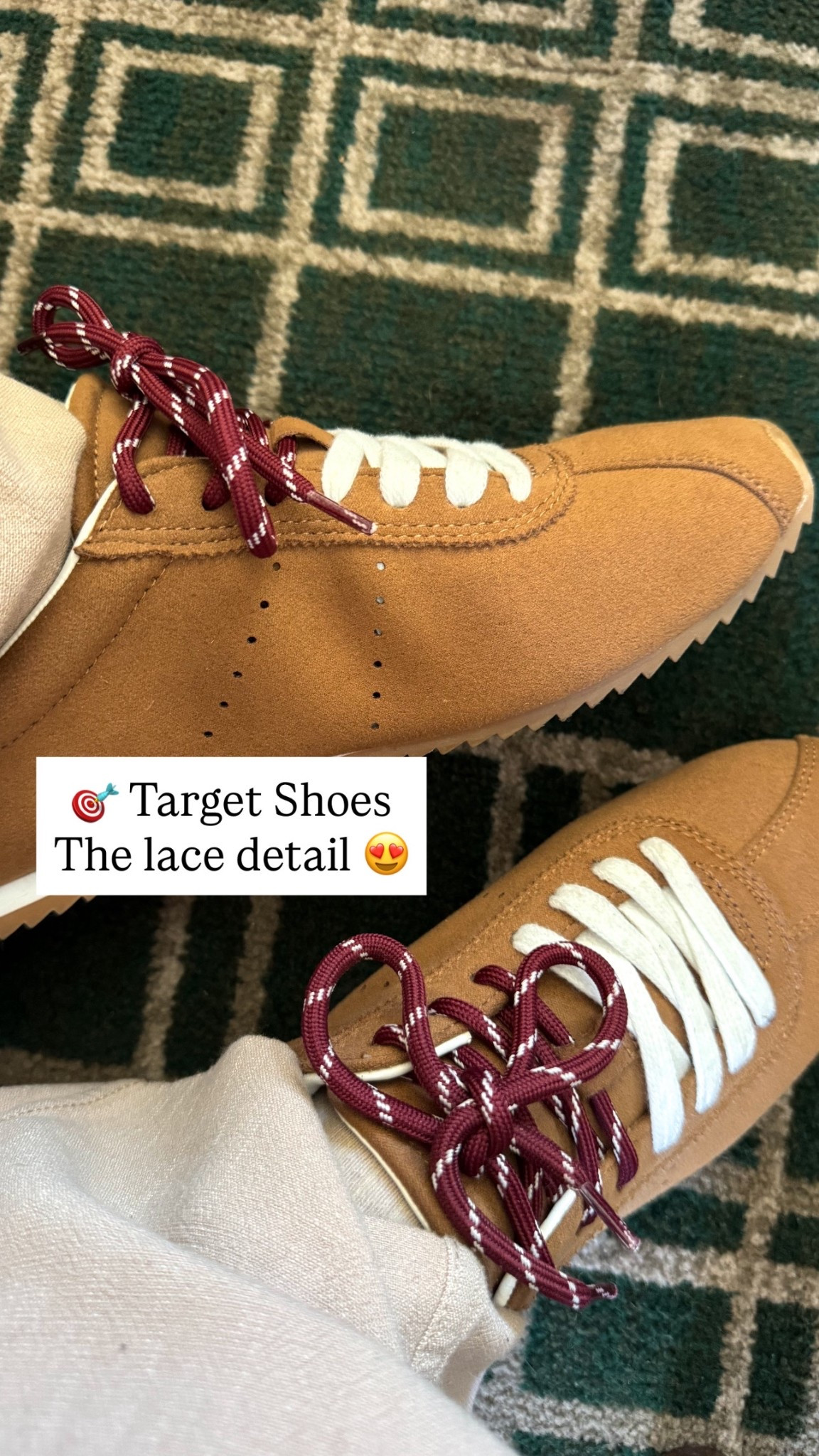 The lace details of these 🎯 Target shoes is too cute! 

Fit TTS.

Target | Target style | Style over 40 | affordable fashion | casual style | mom style 


#LTKOver40 #LTKStyleTip #LTKShoeCrush
