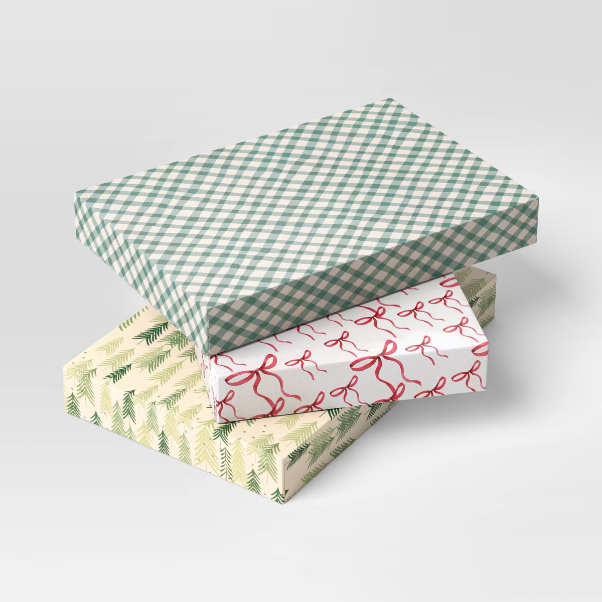 3ct Christmas Holiday Cheer Shirt Boxes - Wondershop™ | Target