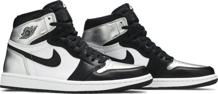 Wmns Air Jordan 1 Retro High OG 'Silver Toe' | GOAT