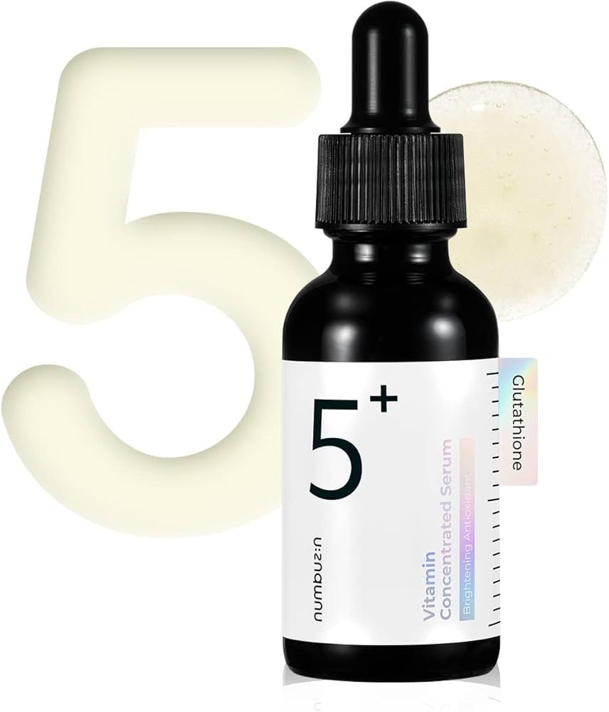 numbuzin No.5+ Vitamin Concentrated Serum | Glutathione & Vitamin Serum, Dark Spot, Korean Skinca... | Amazon (US)
