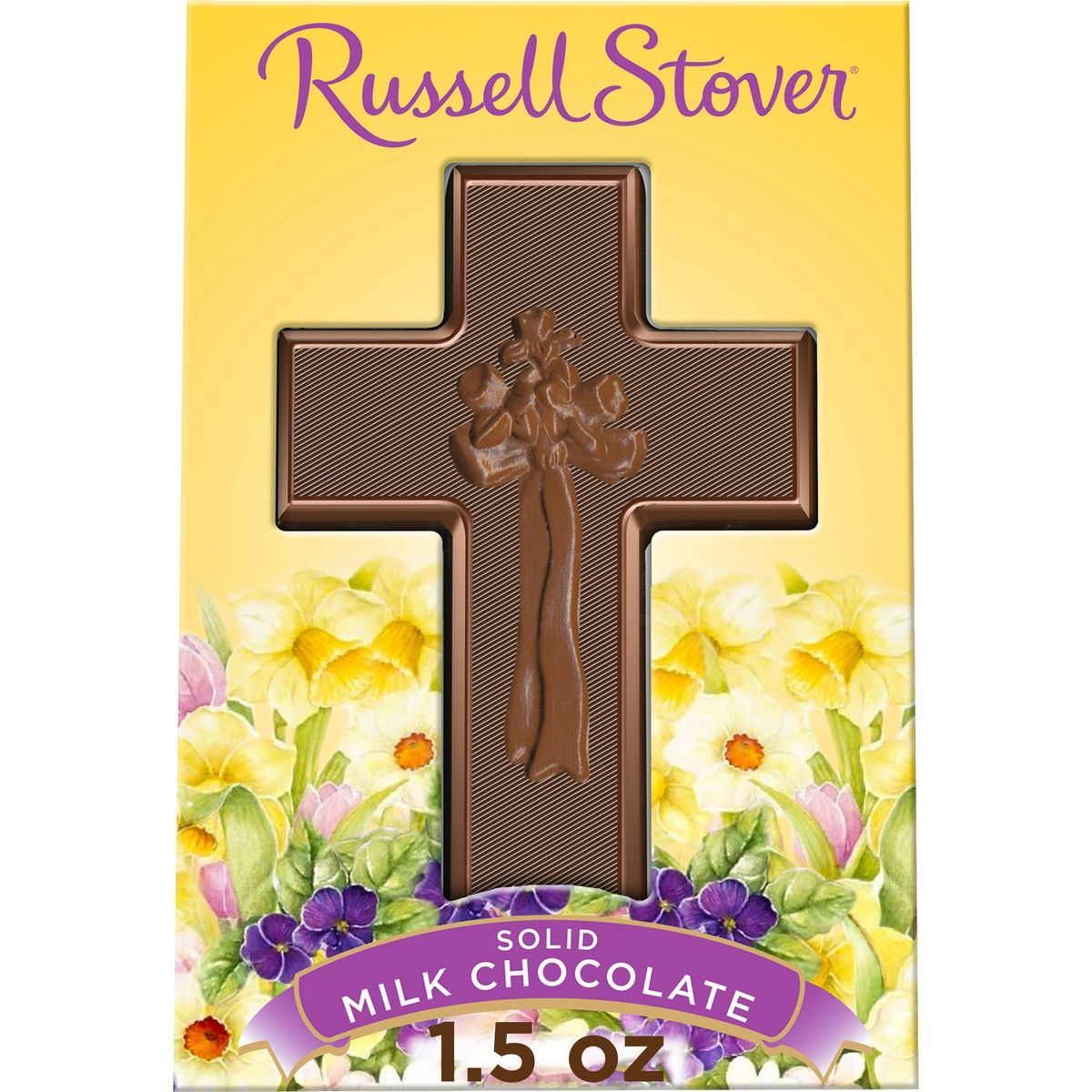 Russell Stover Easter Milk Chocolate Cross - 1.5oz (Packaging May Vary) | Target