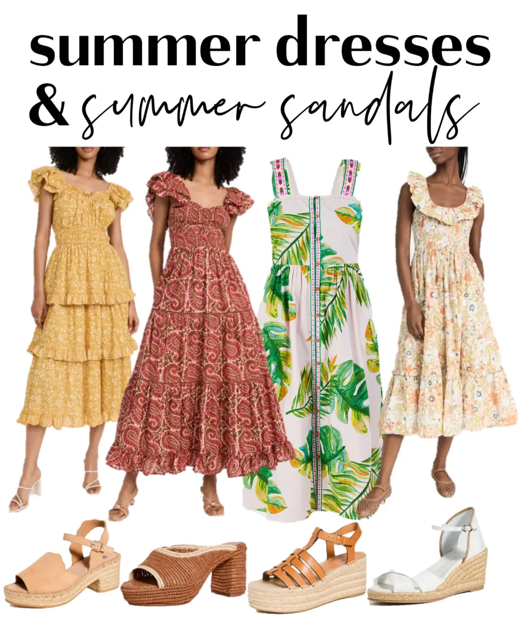 Time for summer dresses and sandals - loving the look of all these dresses! 

#LTKFind #LTKSeasonal #LTKstyletip