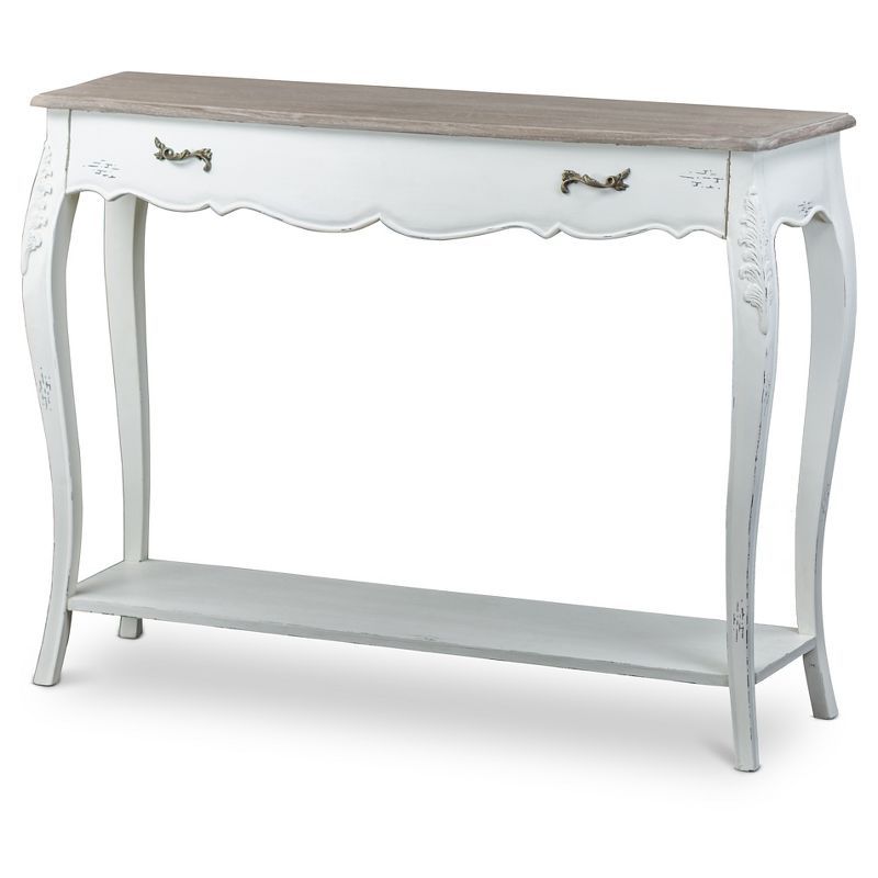 Bourbonnais Wood Traditional French Console Table - Baxton Studio | Target
