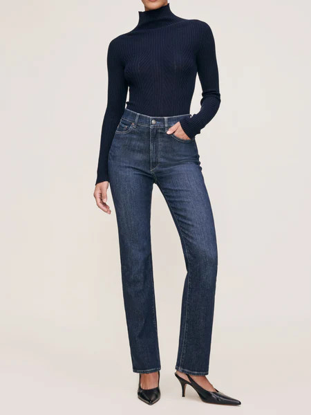 Halle Straight High Rise Instasculpt™ 29" Jeans | Crescent Harbor | DL 1961 Women