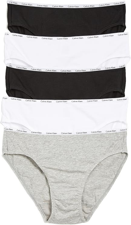 Calvin Klein Women’s Cotton Stretch Logo Bikini Panties, Multipack | Amazon (US)